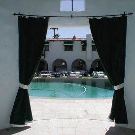 Outdoor Drapes for commercial