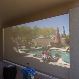 phoenix patio roll shades