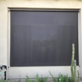 patio roll shade scottsdale