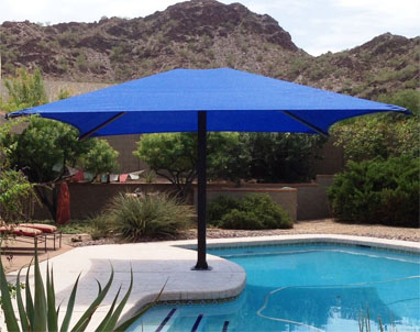 Single Post Shade Canopies