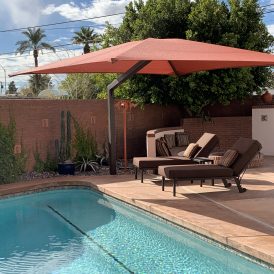 umbrella shade sails in paradise valley