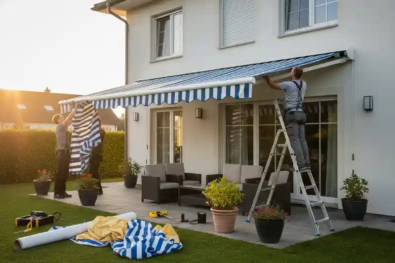 retractable awning