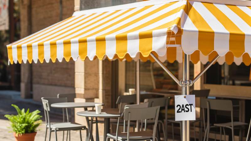 fabric awning cost paradise valley